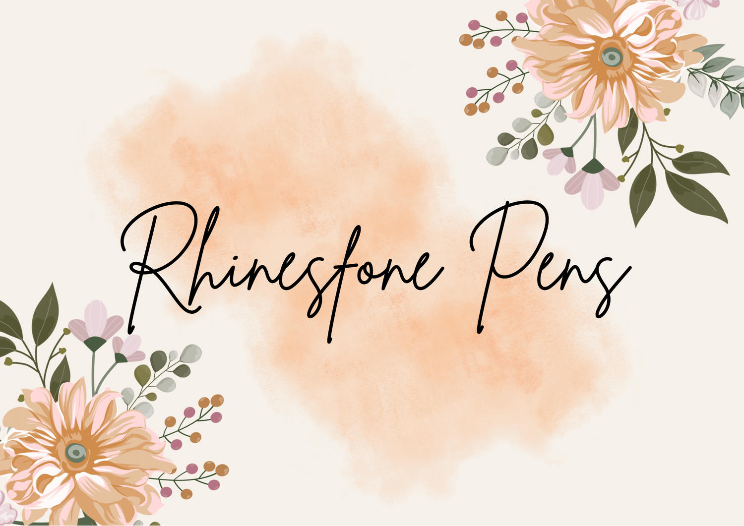 Rhinestone Pens